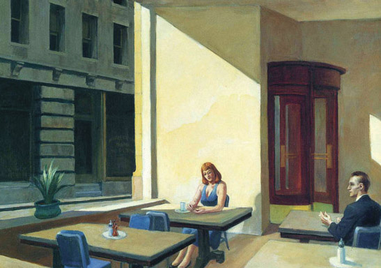 AC64 - Sunlight in a Cafeteria by Edward Hopper